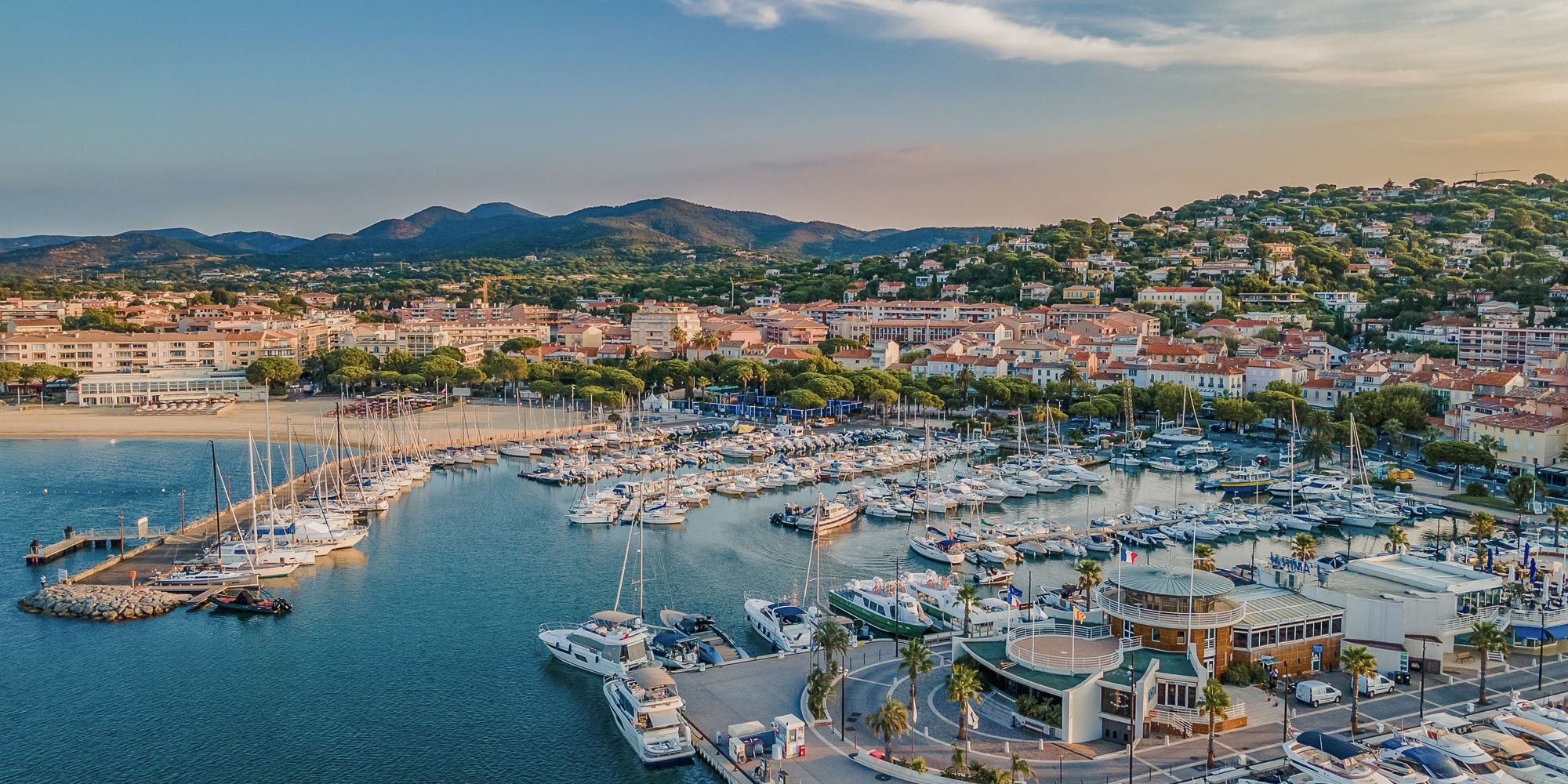 Sainte-Maxime harbour